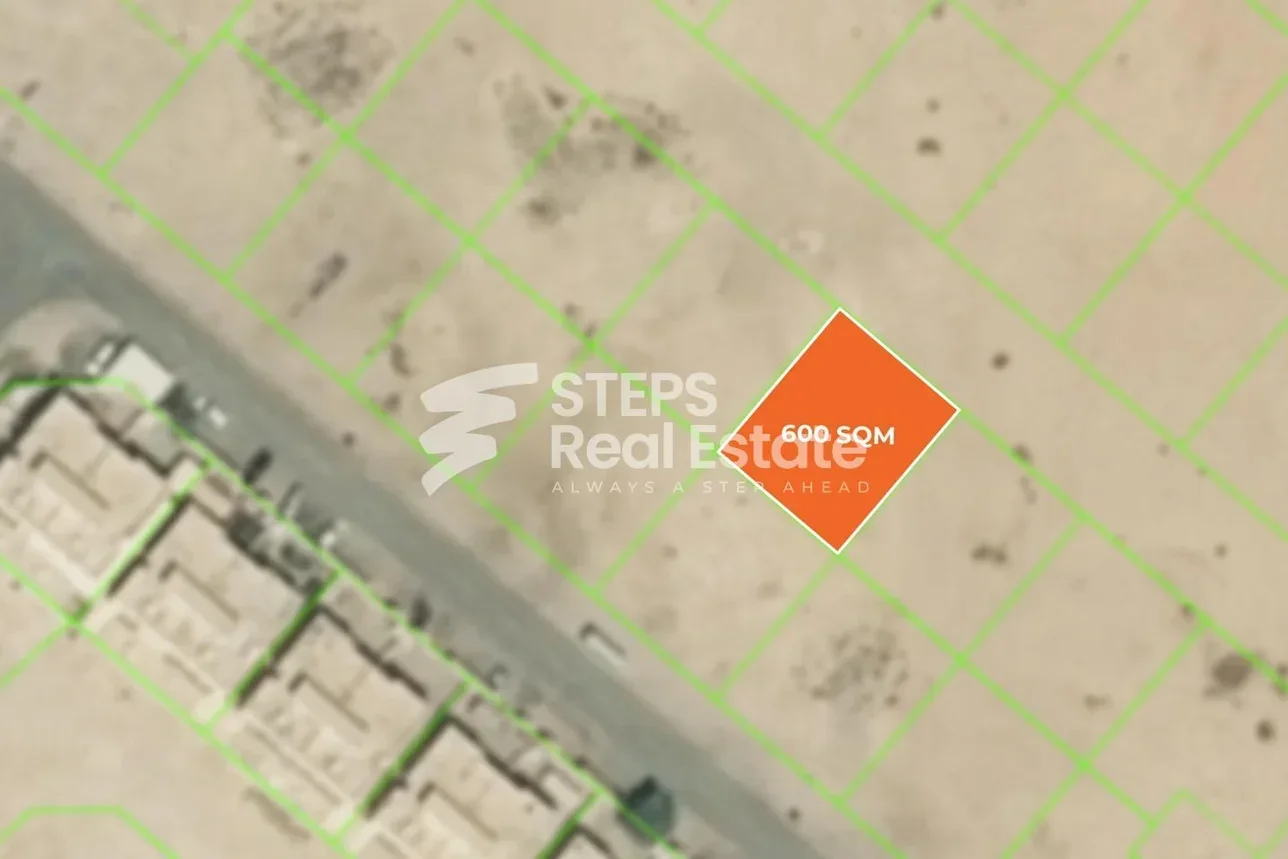 اراضي للبيع في الوكرة – الوكرة -المساحة 600 متر مربع اراضي للبيع في الوكرة – الوكرة -المساحة 600 متر مربع