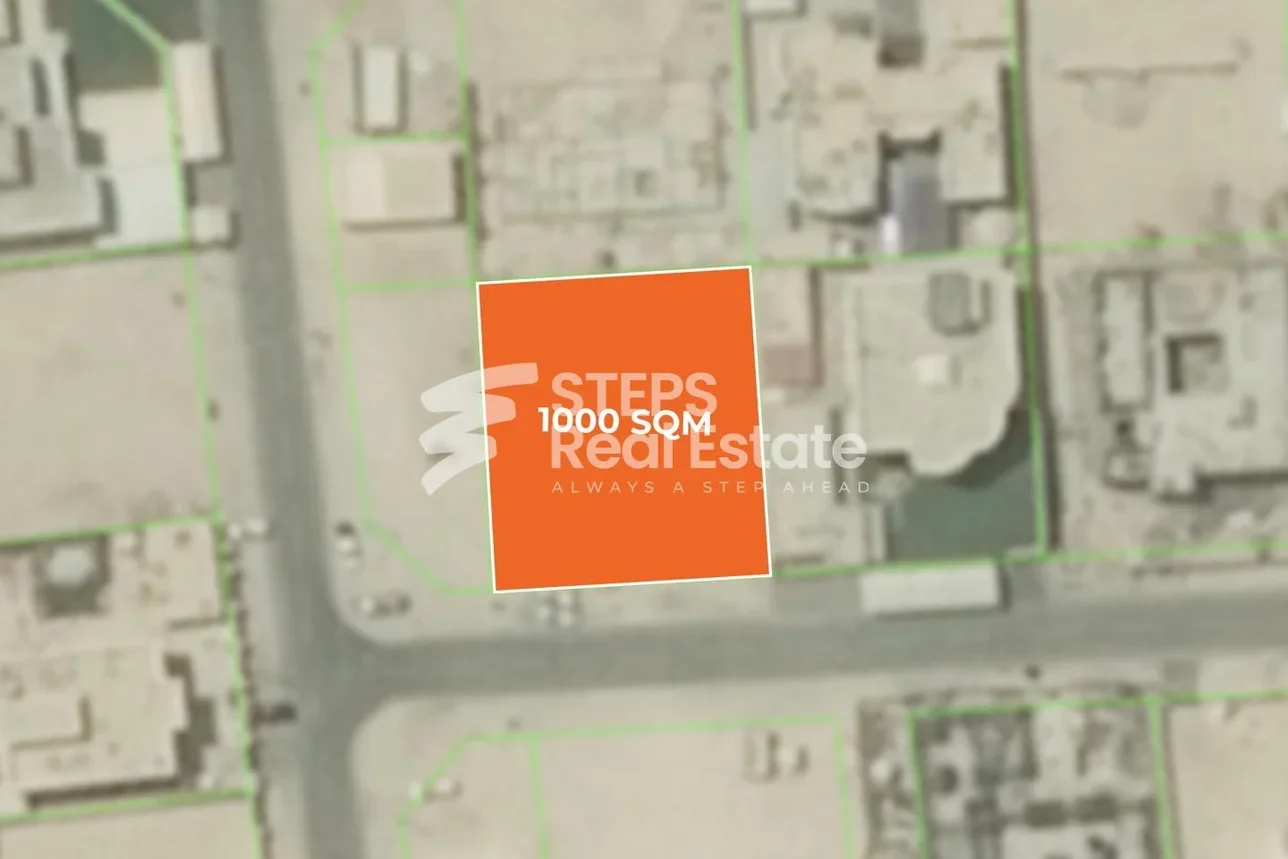 اراضي للبيع في الوكرة – الوكير -المساحة 1,000 متر مربع اراضي للبيع في الوكرة – الوكير -المساحة 1,000 متر مربع