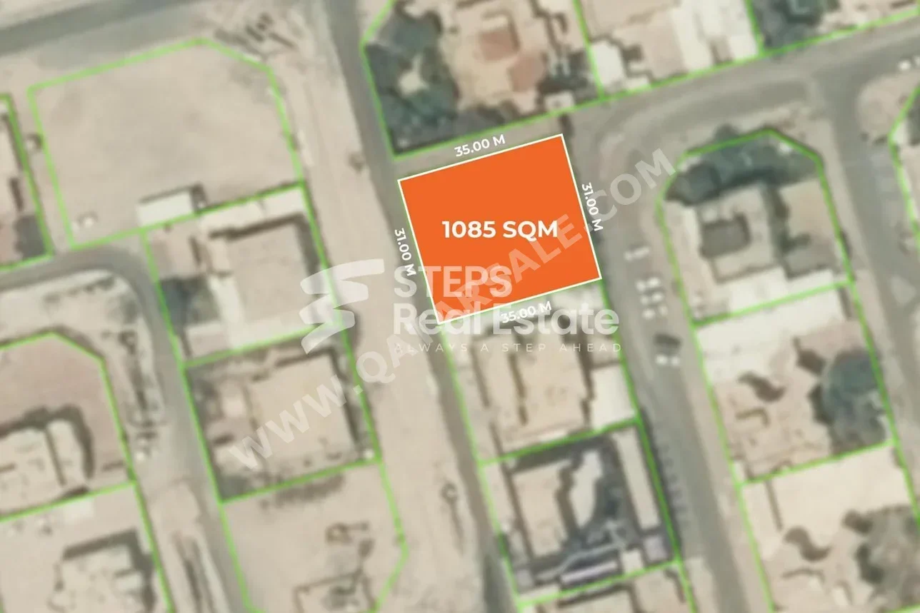 اراضي للبيع في الدوحة – الدحيل -المساحة 1,085 متر مربع اراضي للبيع في الدوحة – الدحيل -المساحة 1,085 متر مربع