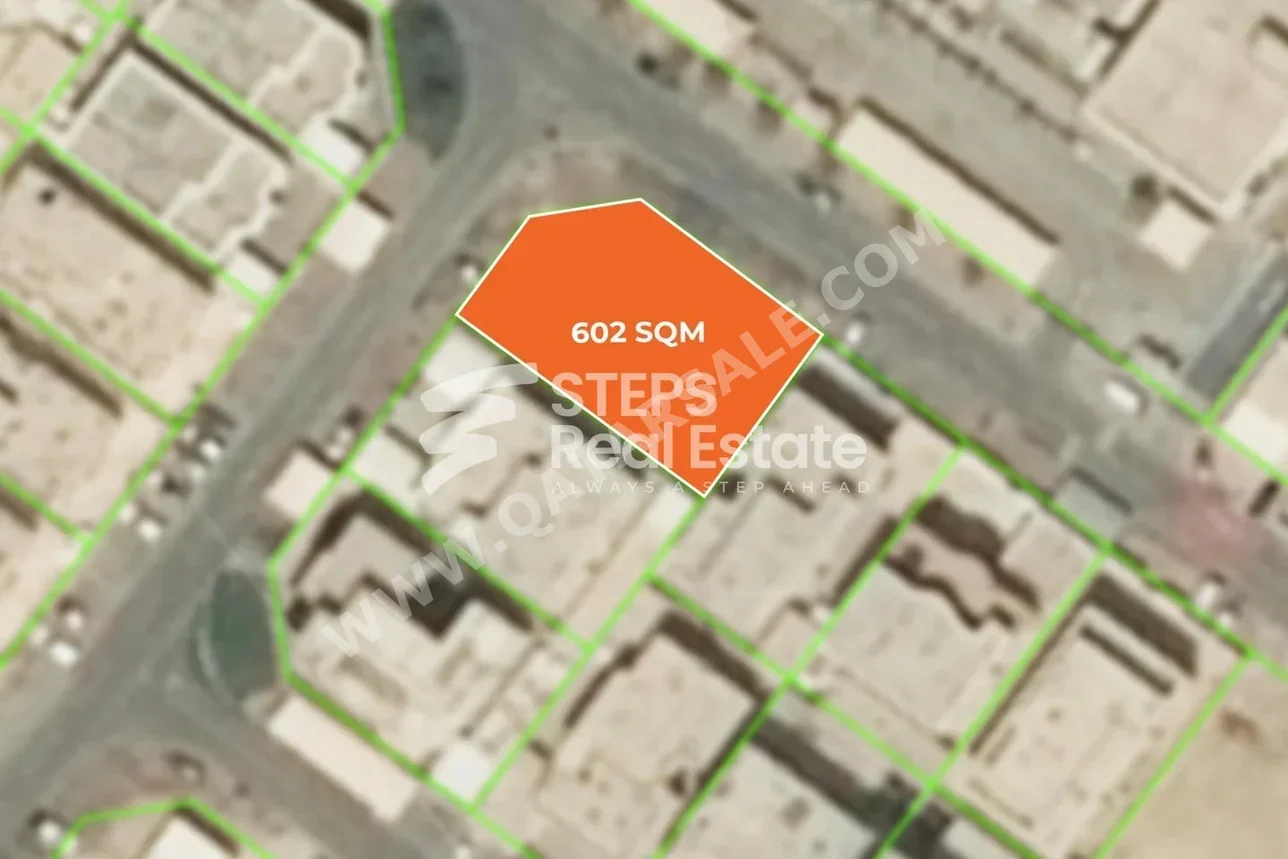 اراضي للبيع في الدوحة – الثمامة -المساحة 602 متر مربع اراضي للبيع في الدوحة – الثمامة -المساحة 602 متر مربع