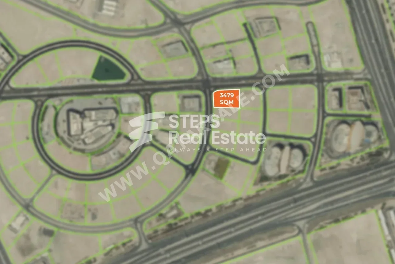 اراضي للبيع في لوسيل  – مدينة الطاقة  -المساحة 3,479 متر مربع