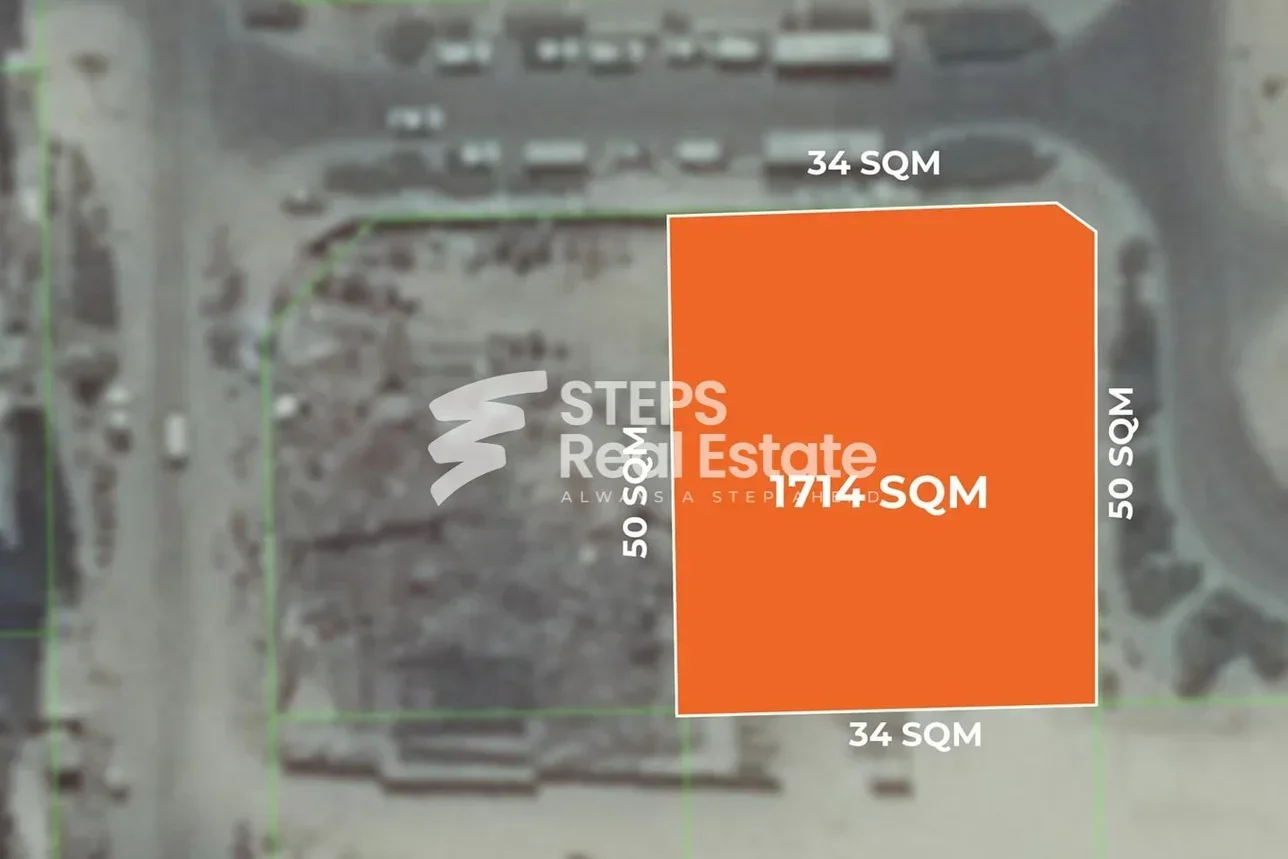 اراضي للبيع في لوسيل  – جبل ثعيلب  -المساحة 1,714 متر مربع