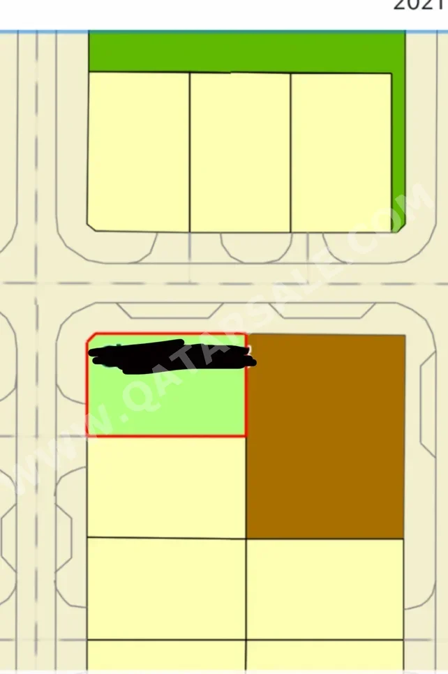 اراضي للبيع في لوسيل  -المساحة 400 متر مربع