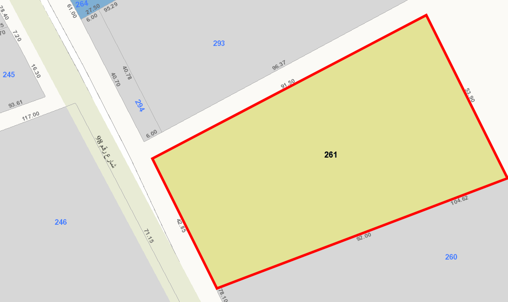 أرض بطن وظهر للبيع فى ابوالحصانى أرض بطن وظهر للبيع فى ابوالحصانى