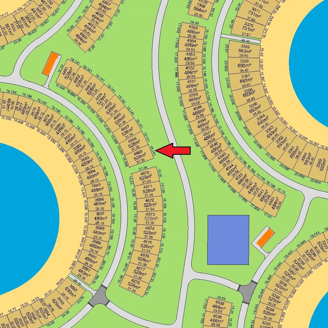 أرض صف ثاني للبيع في البحريه الخامسه أرض صف ثاني للبيع في البحريه الخامسه