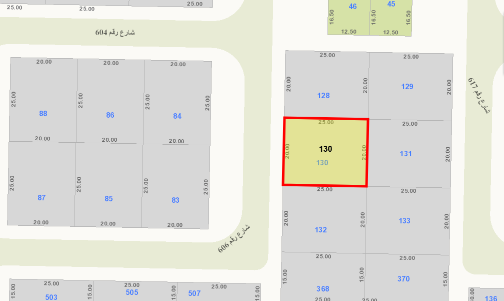 أرض فضاء للبيع فى الصديق أرض فضاء للبيع فى الصديق