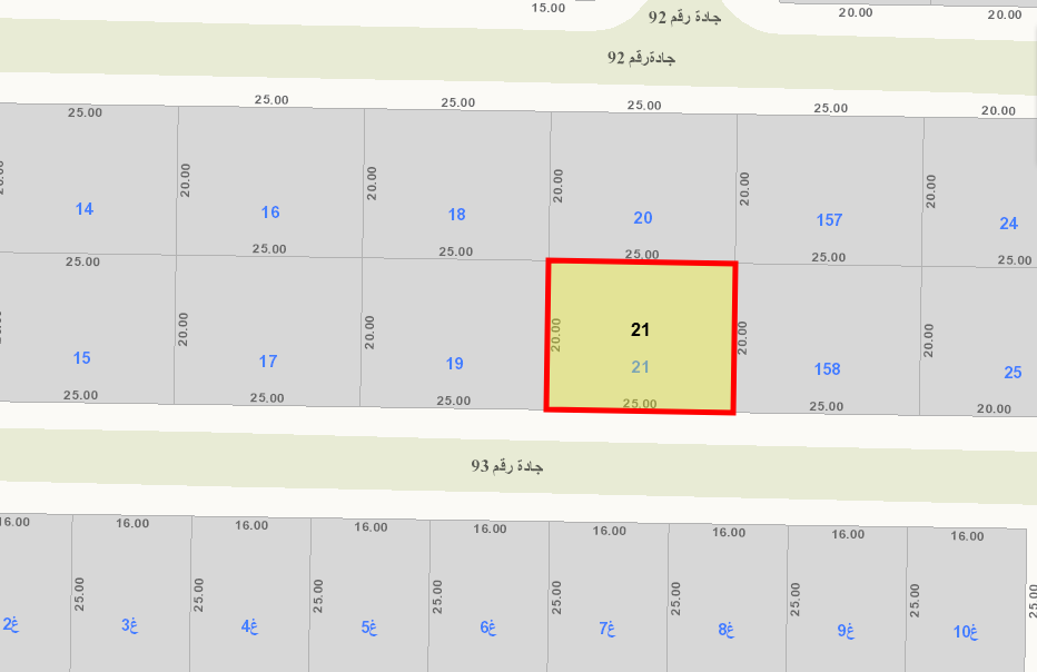 أرض فضاء للبيع فى الفيحاء أرض فضاء للبيع فى الفيحاء