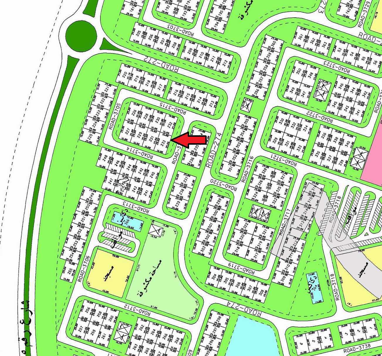 أرض للبيع بالخيران السكنى قطعة 7 أرض للبيع بالخيران السكنى قطعة 7