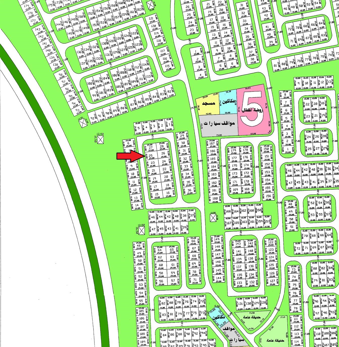 أرض للبيع بمنطقة الفنيطيس أرض للبيع بمنطقة الفنيطيس