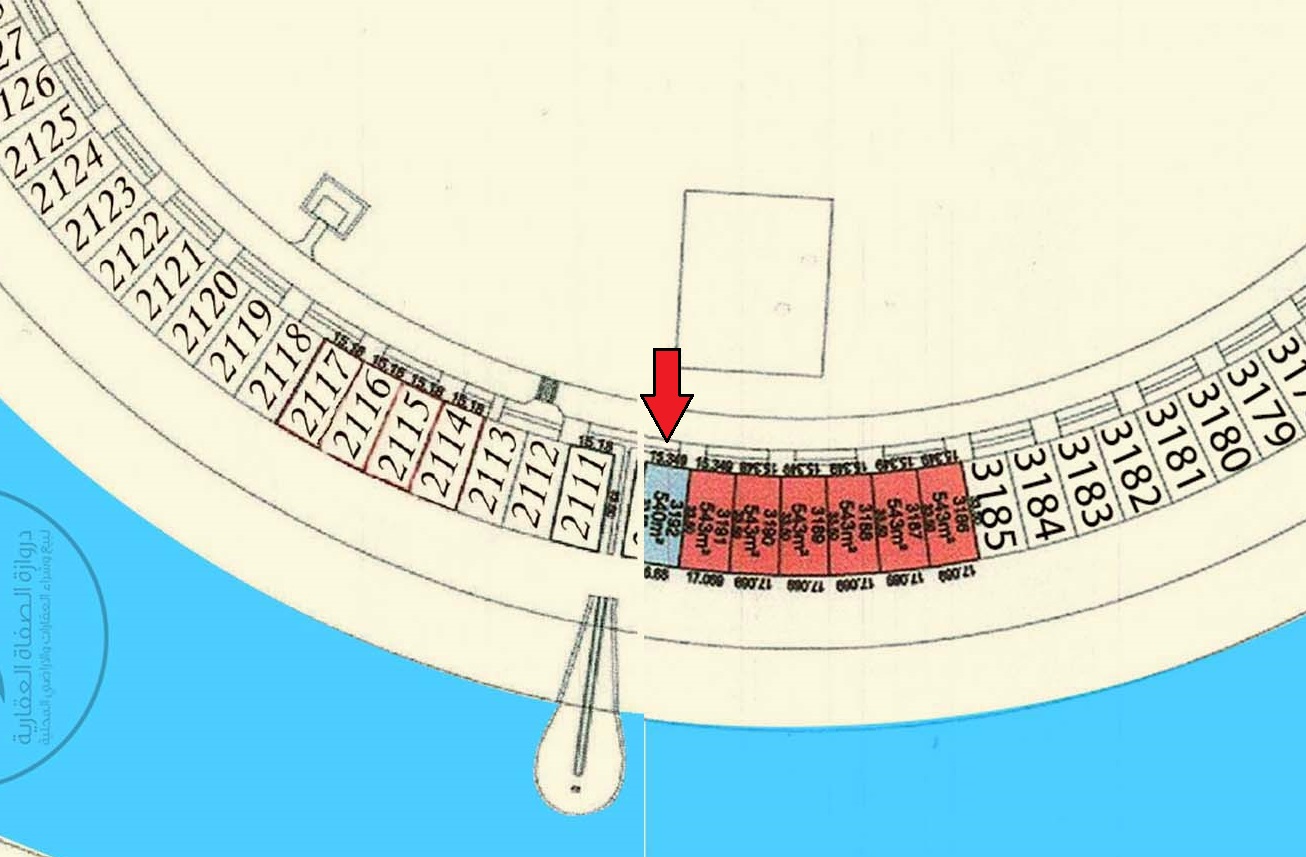 أرض للبيع فى البحرية ارتداد كبير أرض للبيع فى البحرية ارتداد كبير