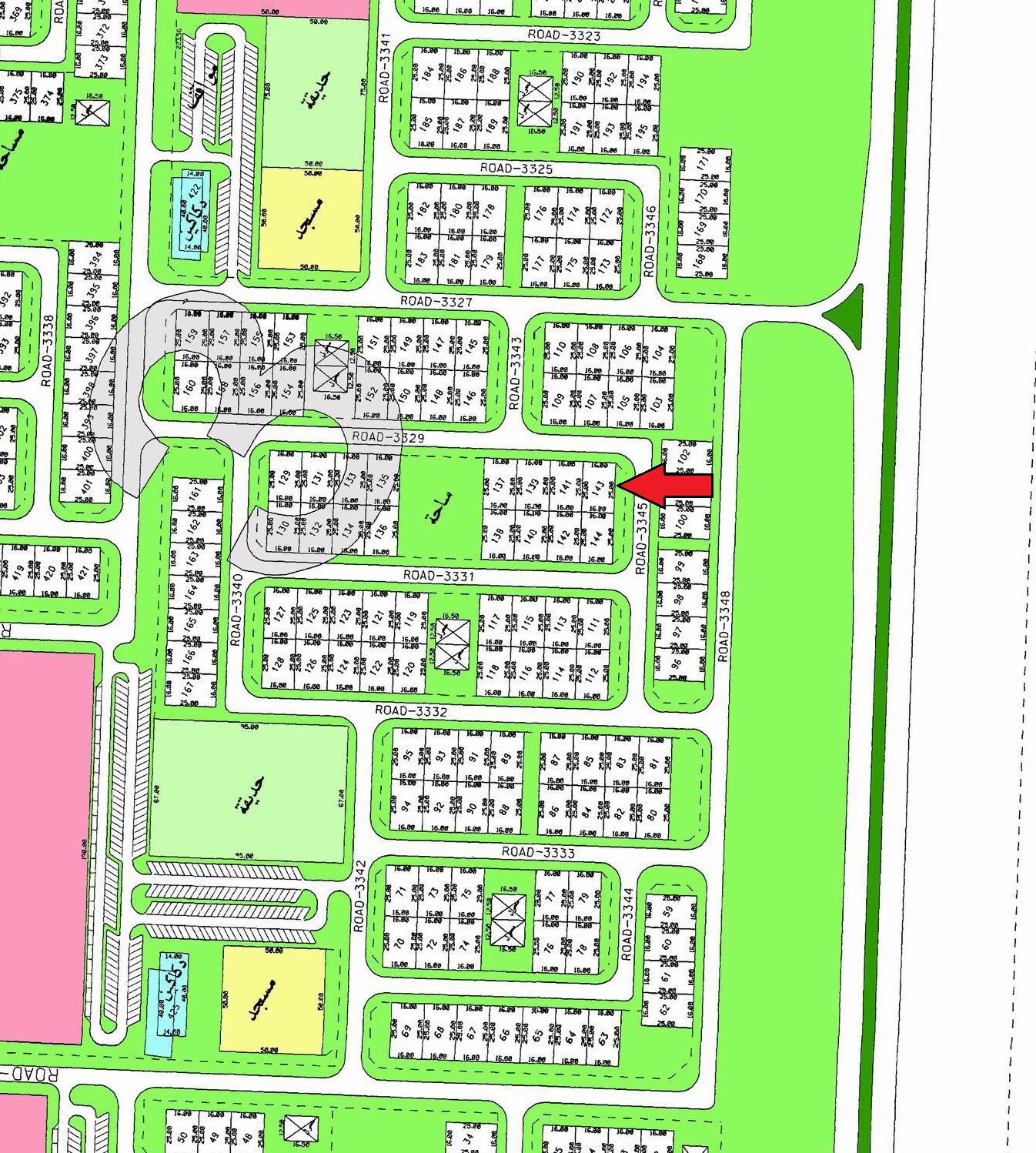 أرض للبيع فى الخيران السكنى أرض للبيع فى الخيران السكنى