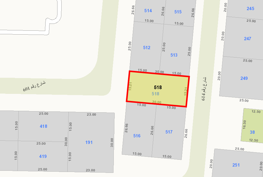 أرض للبيع فى ضاحية الصديق قطعة 6 أرض للبيع فى ضاحية الصديق قطعة 6