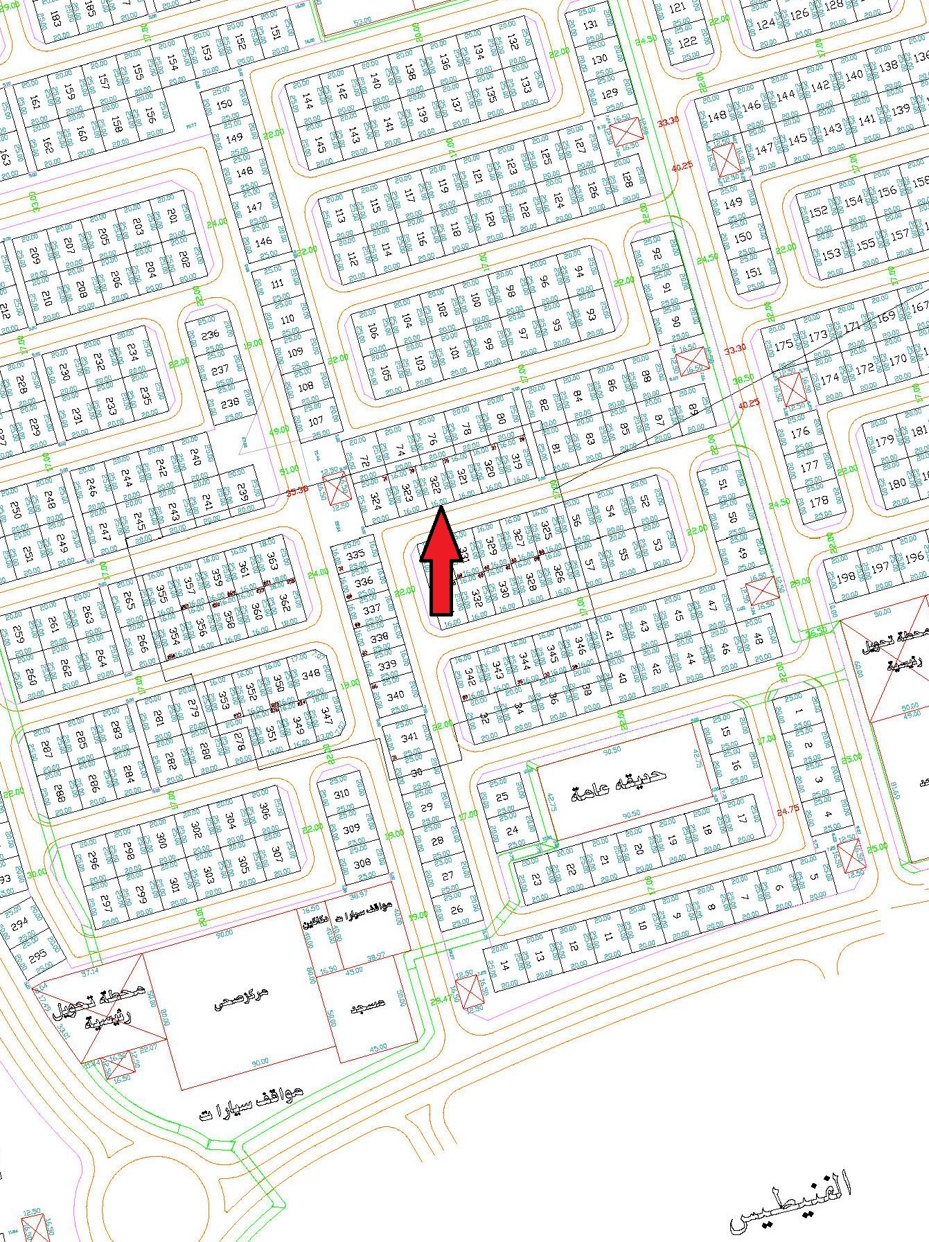 ارض للبيع فى المسايل قطعه 4 ارض للبيع فى المسايل قطعه 4