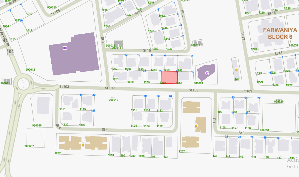 للبيع أرض فضاء فى الفروانيه قطعة 6 للبيع أرض فضاء فى الفروانيه قطعة 6