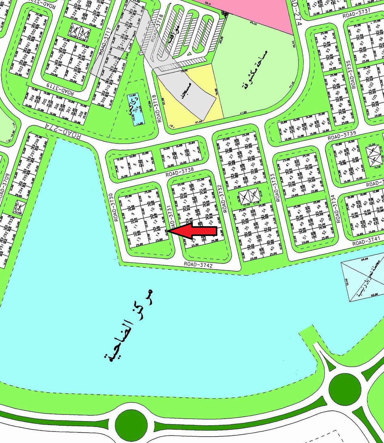 للبيع أرض مميزه فى منطقة الخيران السكني للبيع أرض مميزه فى منطقة الخيران السكني